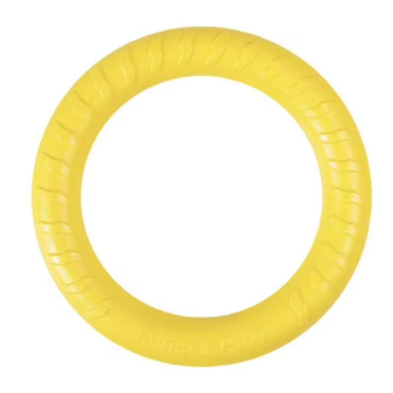 Dog Ring Toy - Indestructible Chew Fetch & Float Training Tool for Dogs
