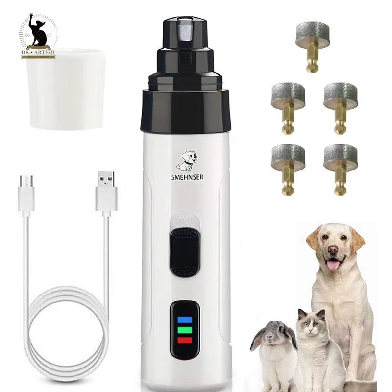 Pawrfect Nail Groomer - Electric USB Charging Nail Trimmer Dog