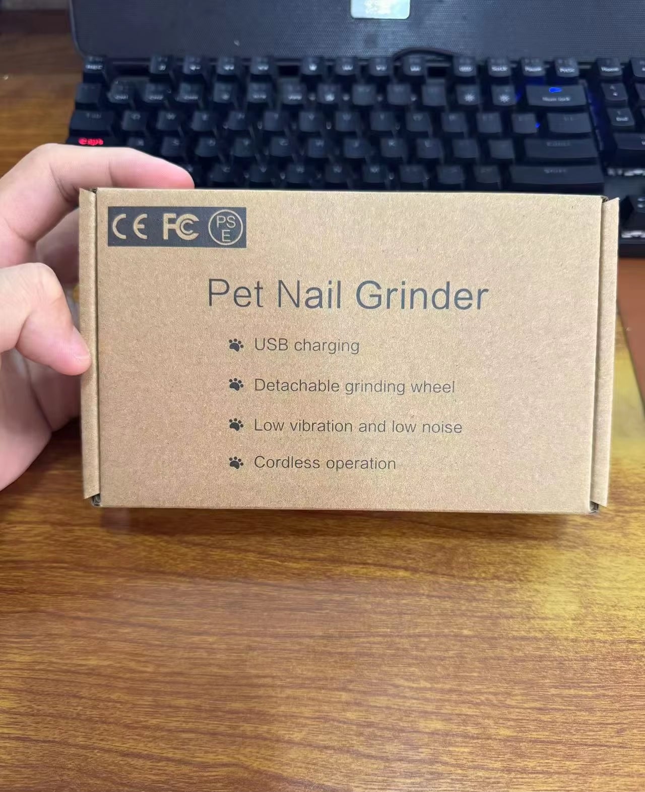 Pawrfect Nail Groomer - Electric USB Charging Nail Trimmer Dog