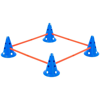 VEVOR Dog Agility Hurdle Cone 6 PCS Kit