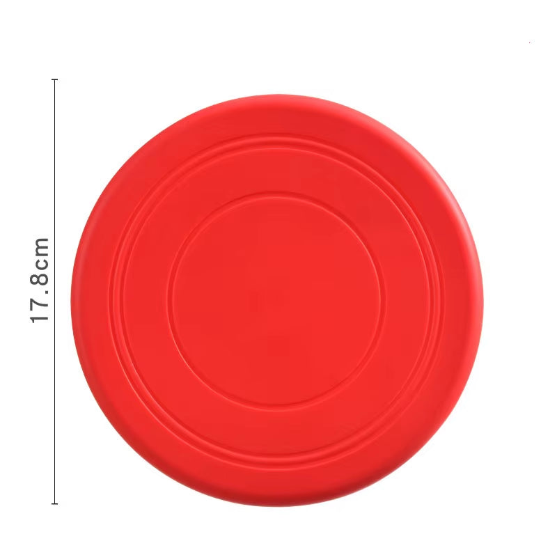 Silicone Flying Disc Toy Game For Dogs, Chew Resistant
