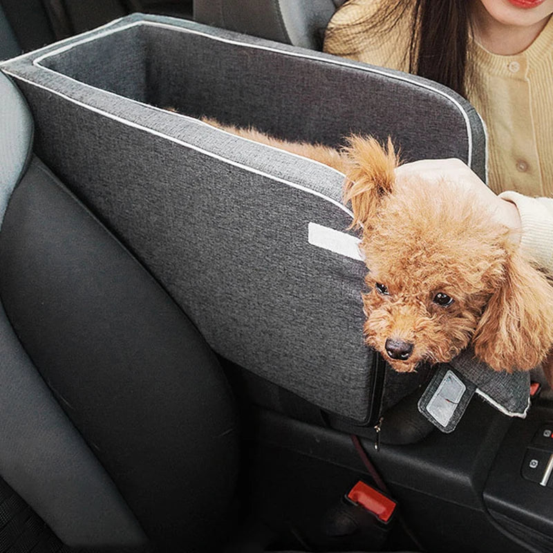 SafeNest Pup Carrier - Portable Dog Car Seat Travel