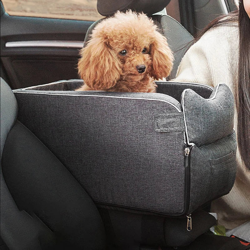 SafeNest Pup Carrier - Portable Dog Car Seat Travel