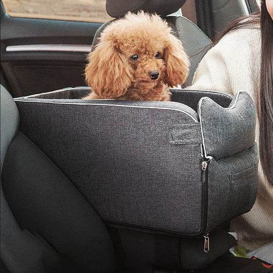 SafeNest Pup Carrier - Portable Dog Car Seat Travel
