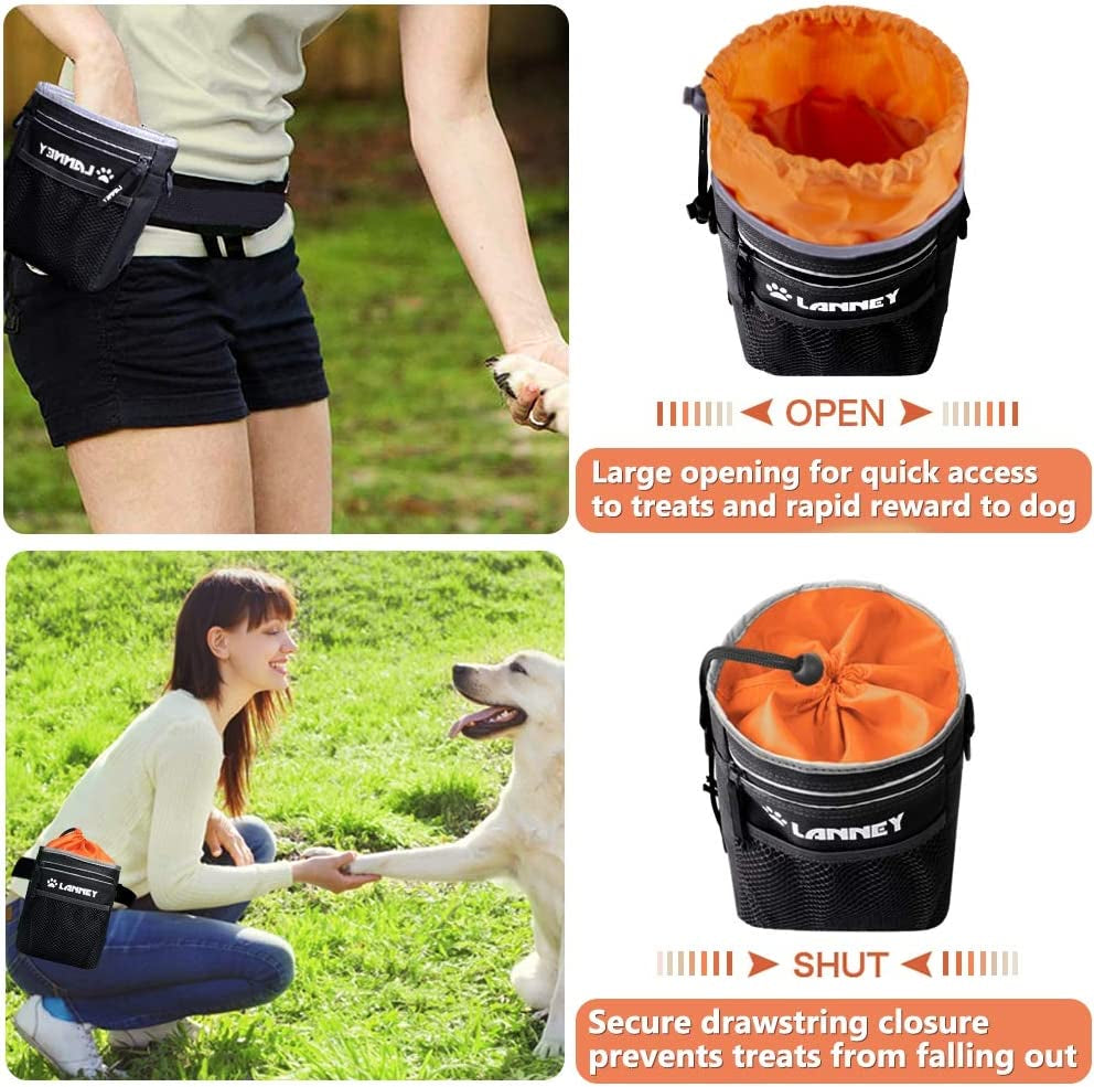 ProTrainer Pouch – Multifunctional Versatile Dog Treat & Training Bag + Free Clicker!