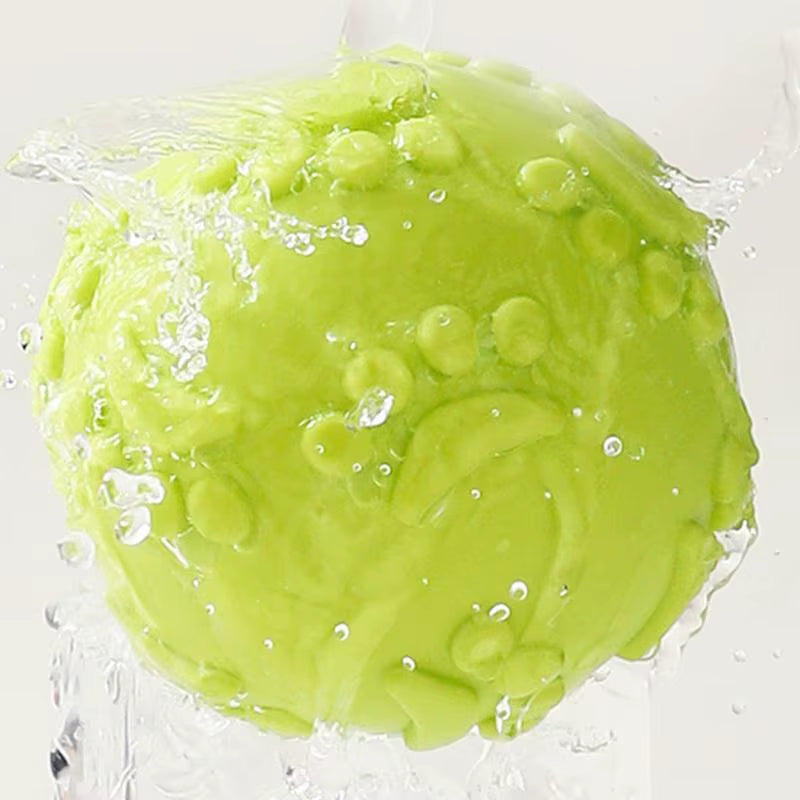 Indestructible Squeaky Chew Ball for Dogs