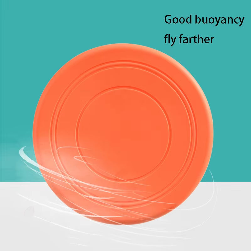 Silicone Flying Disc Toy Game For Dogs, Chew Resistant