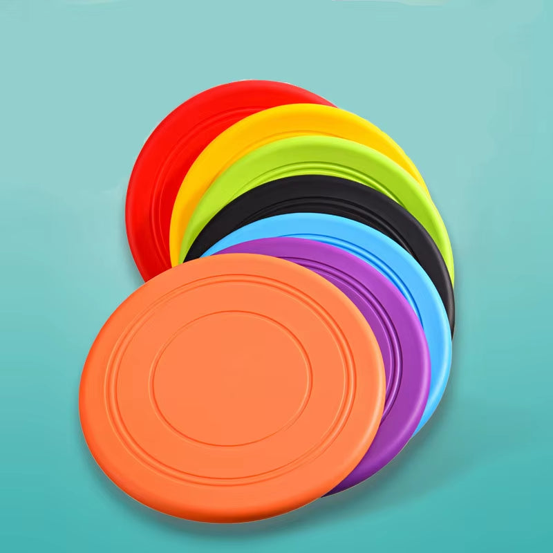 Silicone Flying Disc Toy Game For Dogs, Chew Resistant