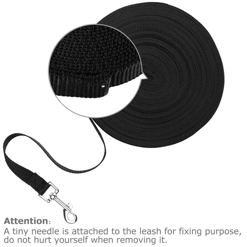 Dog Training Lead - Long Obedience Recall Leash (6ft to 100ft)