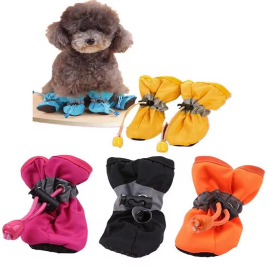 PawGuard Booties – All-Weather Waterproof & Heat-Resistant Dog Shoes!