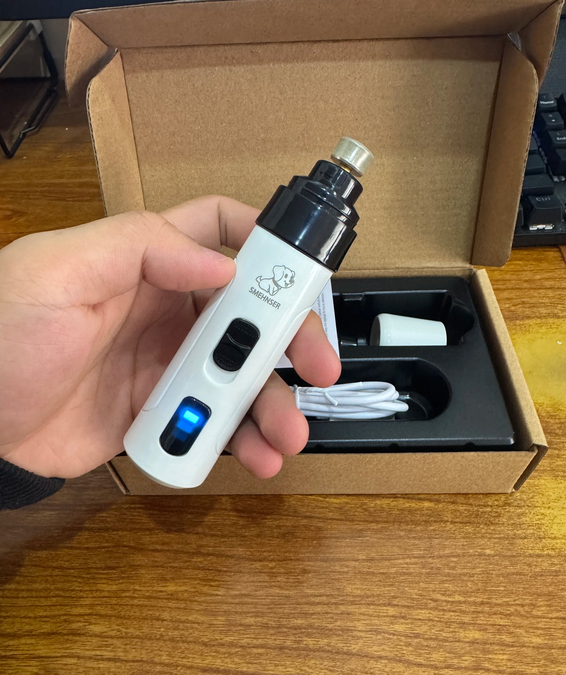 Pawrfect Nail Groomer - Electric USB Charging Nail Trimmer Dog