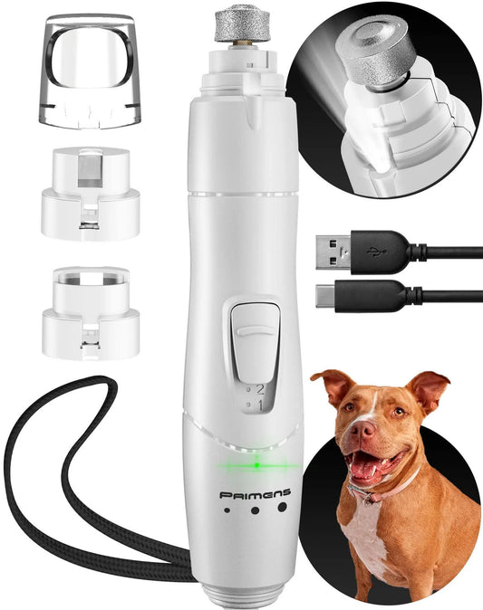 Pawrfect Nail Groomer Pro – Rechargeable LED Dog Nail Grinder