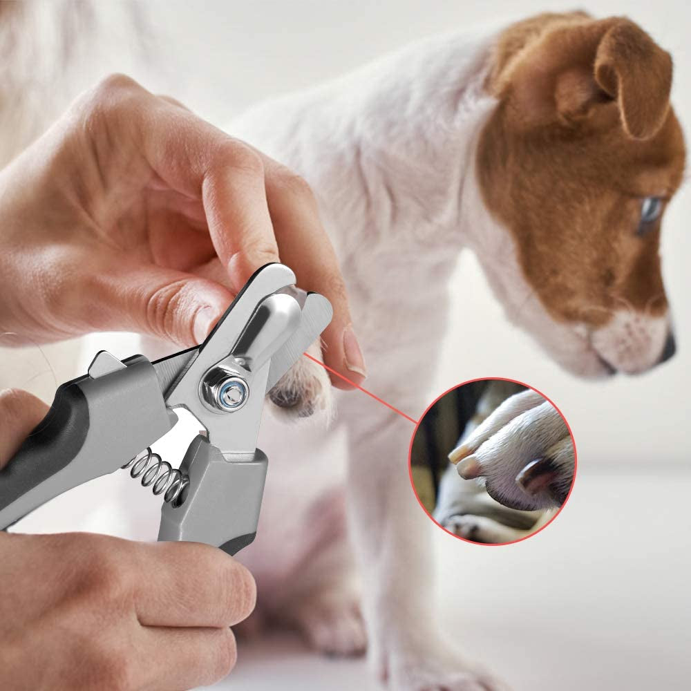 TrimMate Pro – Dog Nail Clippers with Safety Guard, Quick Sensor +  Nail File