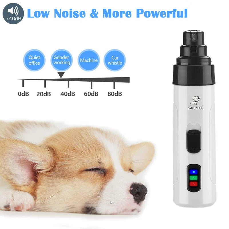 Pawrfect Nail Groomer - Electric USB Charging Nail Trimmer Dog