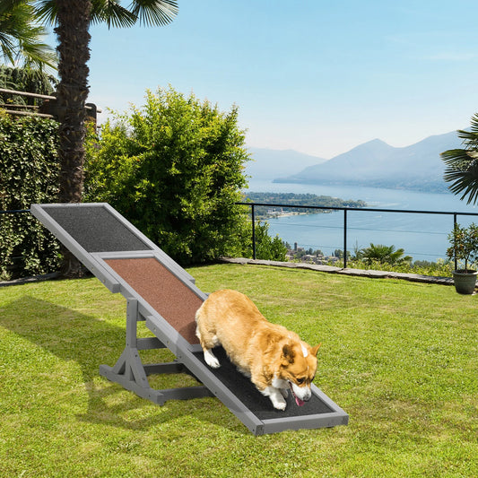 SteadyPaws Seesaw – Wooden Dog Agility Trainer for Balance & Exercise