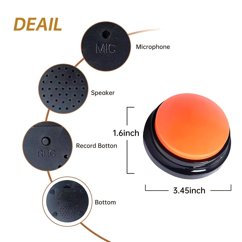TalkPaws Voice Buttons – Teach Your Pet to Communicate!