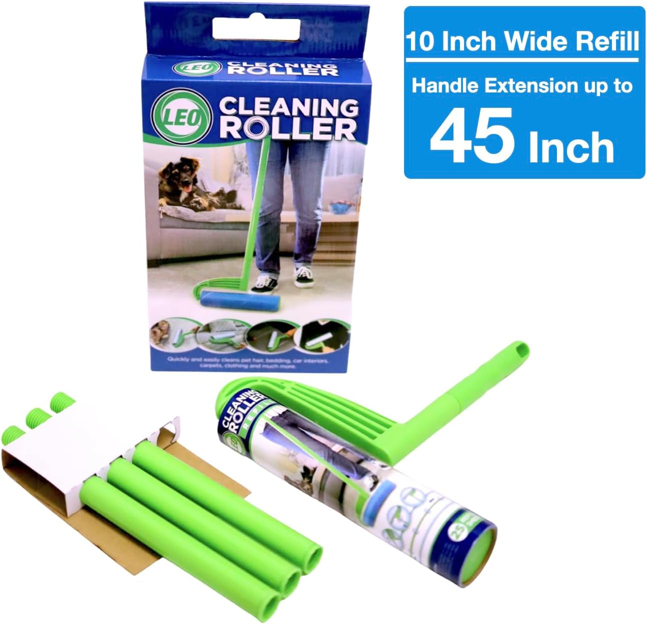 LintLift – Adhesive Roller with Long Reach