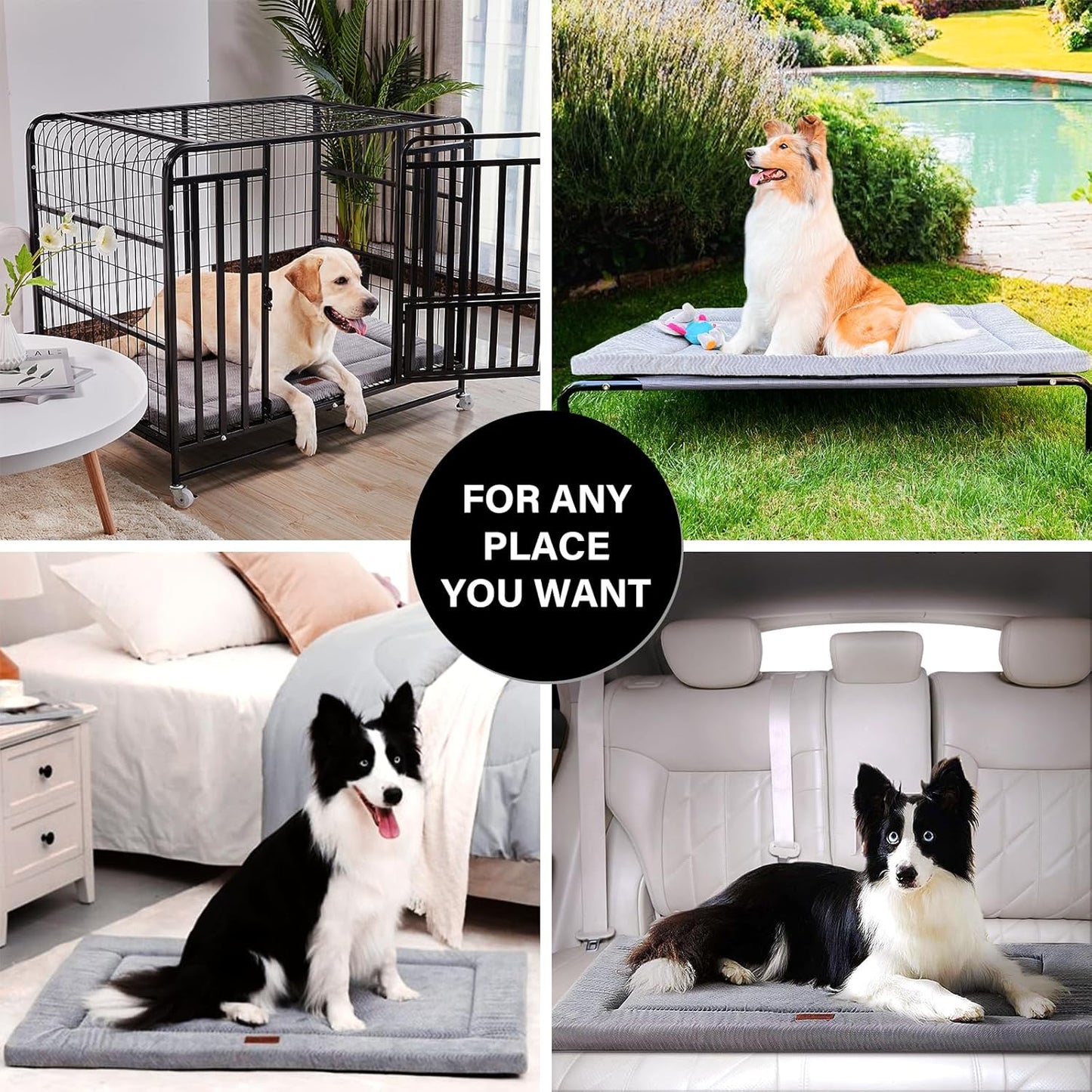 NestRest – Washable Bed Mattress with Foam Support