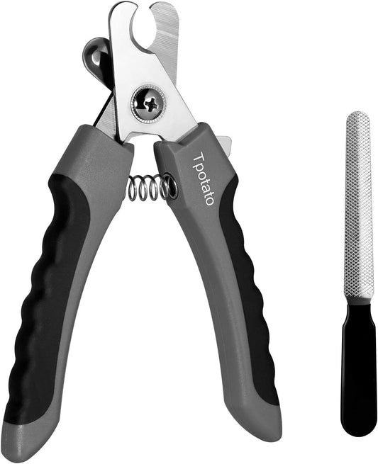 TrimMate Pro – Dog Nail Clippers with Safety Guard, Quick Sensor +  Nail File
